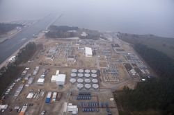 Terminating point of Nord Stream at the energy hub Lubminer Heide near Greifswald (photo Nord Stream)